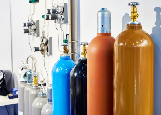 工厂内饮料生产